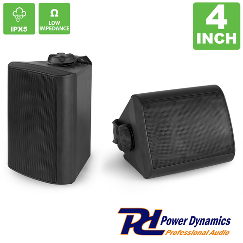 Speaker Set In/Outdoor - 4 Inch Weatherproof IPX5