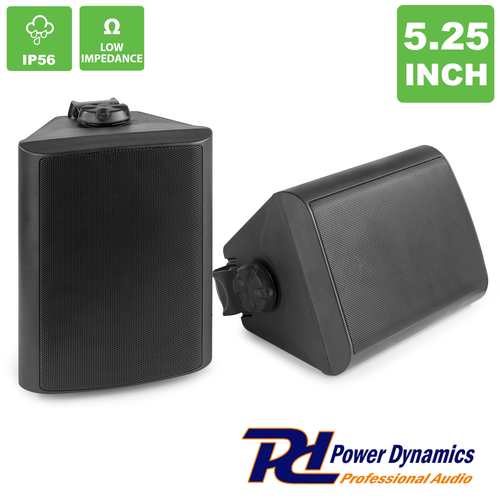 Speaker Set In/Outdoor - 5.25 Inch Weatherproof IP56