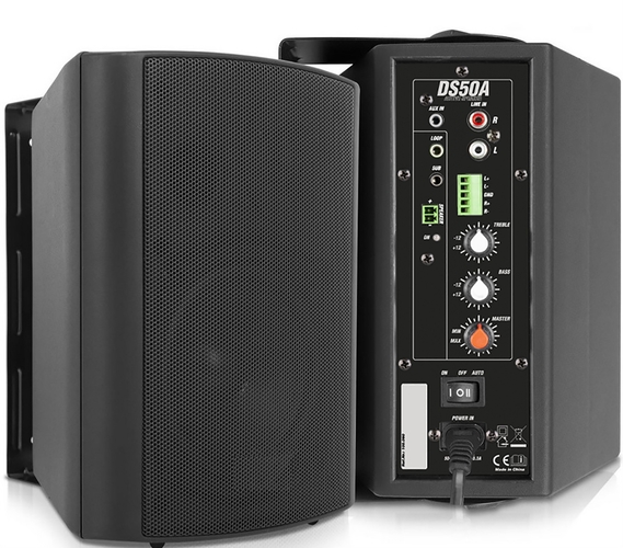  Active Speaker Set with Bluetooth - 5.25" 100W 