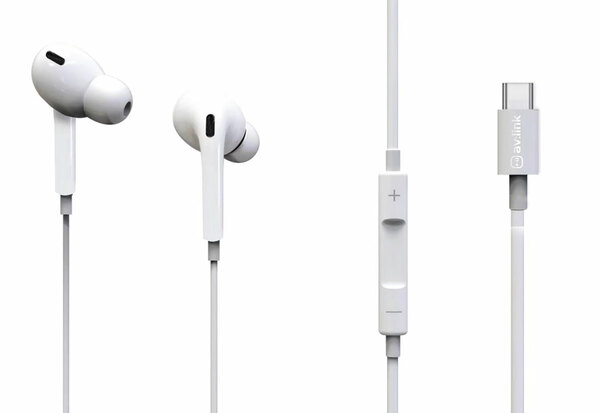 Digital USB-C Wired Earphones with inline microphone