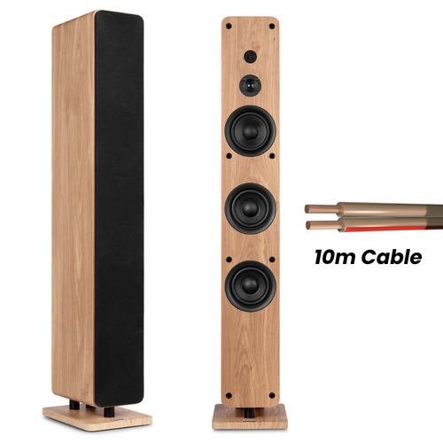 ARCO Active/Passive Tower Speaker Set
