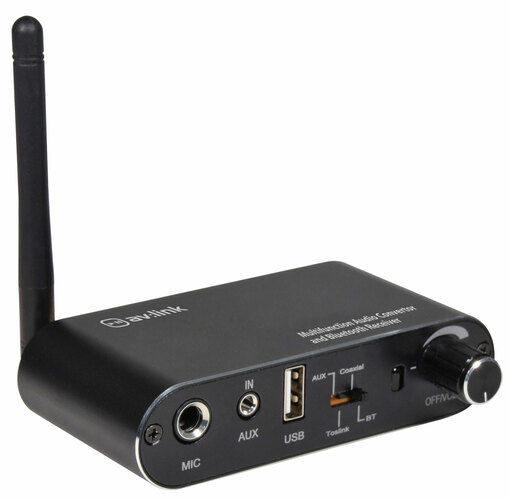 Multifunction Audio Convertor and Bluetooth Receiver