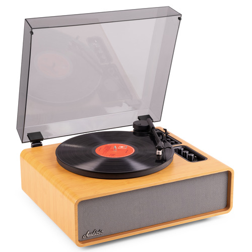 Laredo Premium Record Player Bamboo