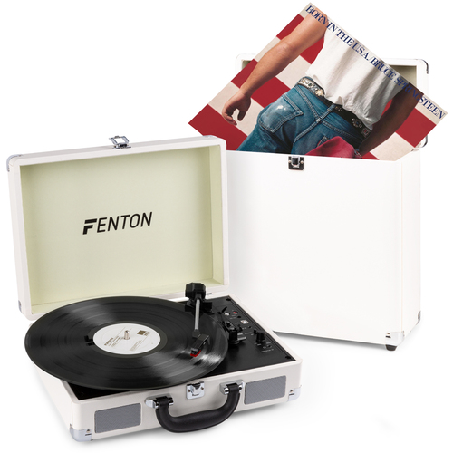 Record Player Briefcase Style and Vinyl LP Record Case
