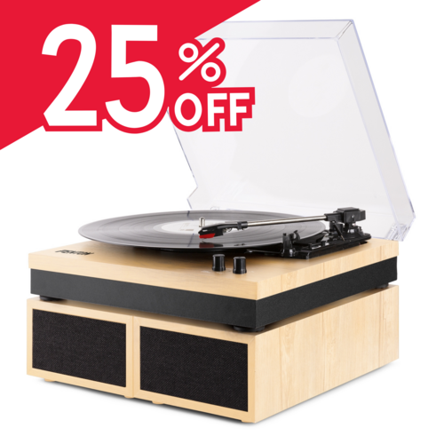 Record Player Set With Speakers