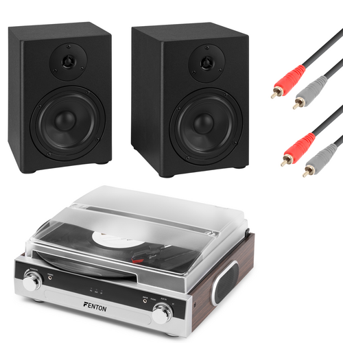 Record Player With Bookshelf Speakers