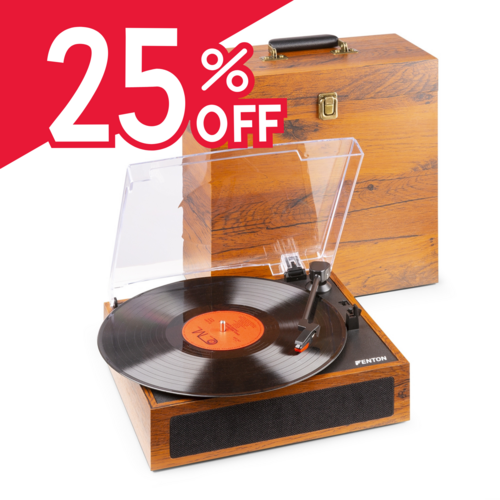 RP170L Record Player with Record Storage Case