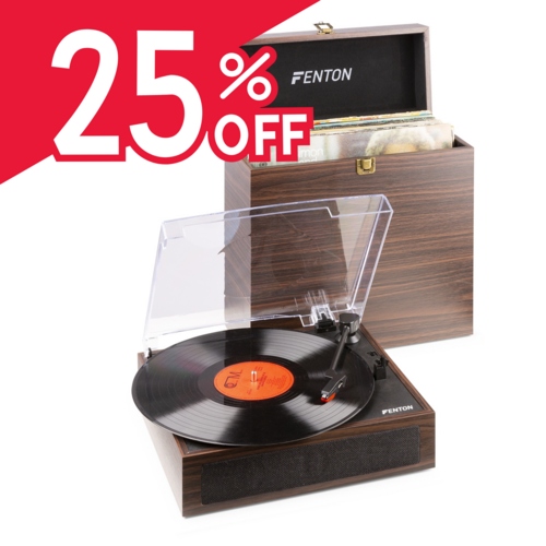 RP170D Record Player with Record Storage Case