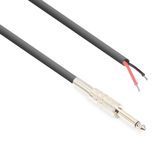 Speaker Lead - 6.3mm Mono Jack - Open End 