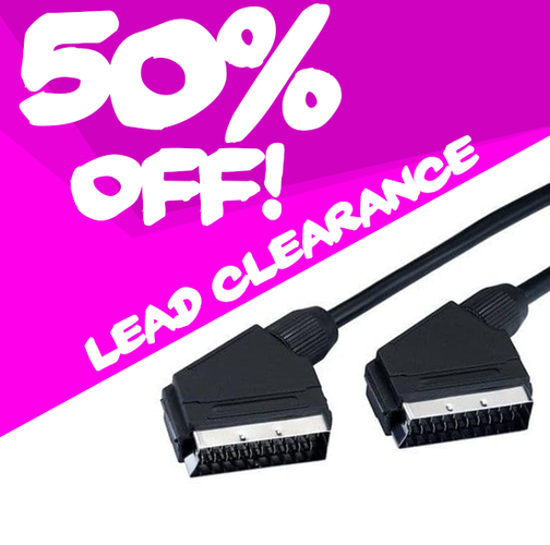 Video AV Lead - Scart to Scart - All Pins Wired