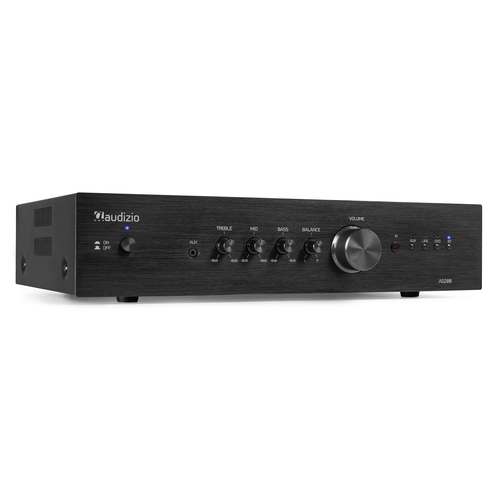 2 Channel HiFi Amplifier Black - AD200B 