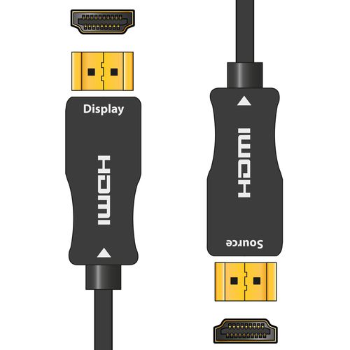 4K UHD Active Fibre Optic HDMI 2.0 Lead 