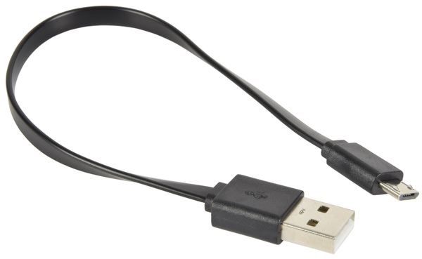 Micro USB Short Sync & Charge Flat Cable 