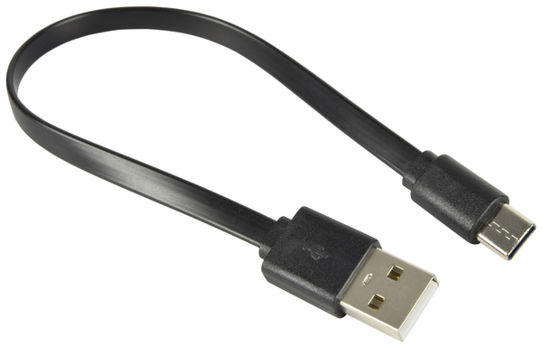 USB Type-C Short Sync & Charge Flat Cable 