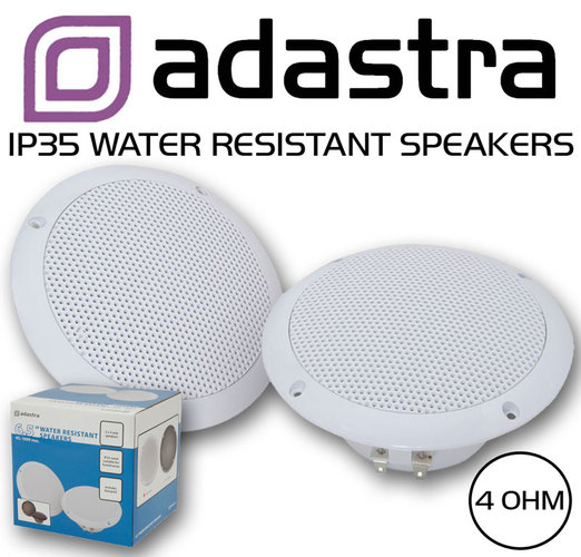 Water Resistant Speakers - 13cm / 5 Inch 