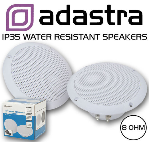 Water Resistant Speakers - 13cm / 5 Inch 