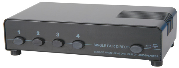 4 Way Protected Loudspeaker Switcher
