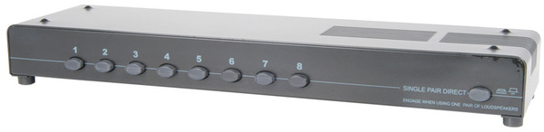 8 Way Loudspeaker Selector