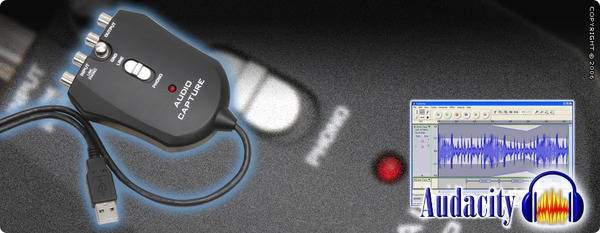 Digital to Analogue Audio interface Audio capture