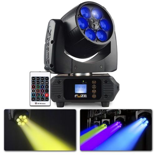 Fuze610Z Wash 6x 10W LED Moving Head Zoom