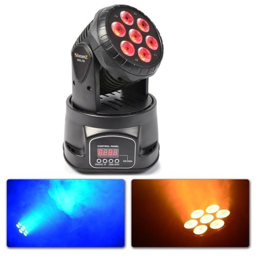 Mini Moving Head Wash - DMX - 13 Channel MHL74