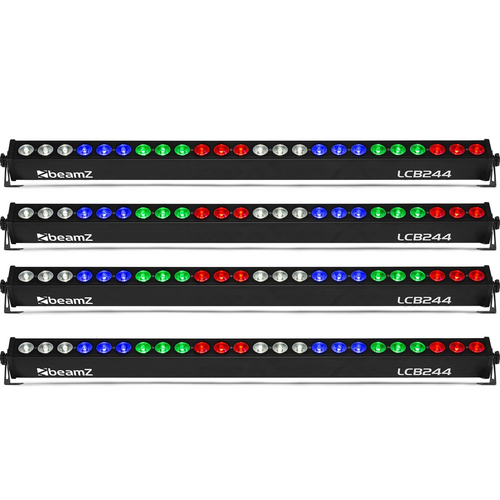 LED Bar - RGBW Colour Mixing - Set of 4