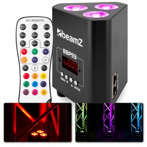 BBP93 - Battery powered Uplight Par