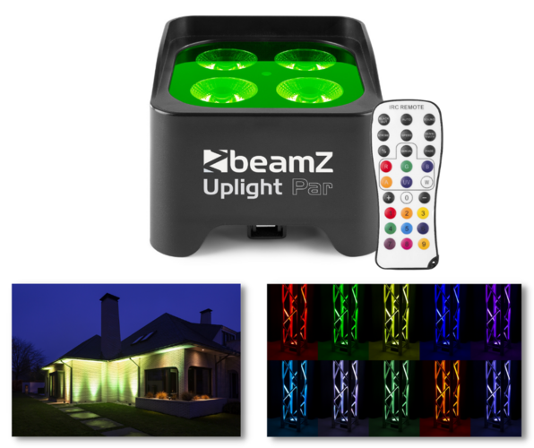 BBP90 -  Battery Powered Uplight Par