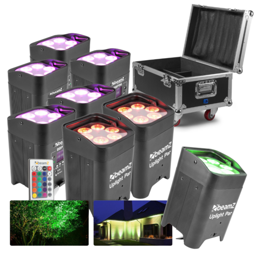 BeamZ BBP96 Uplighter set of 8x BBP96 