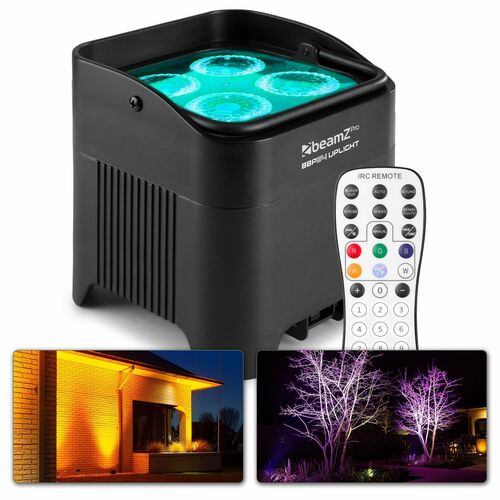 BBP54 -  Battery Uplight Par - Weather Proof -  IP6 WDMX