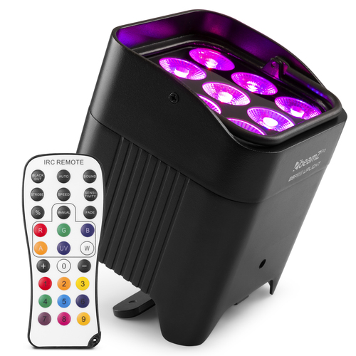 BBP59 - Battery Uplight Par - Weather Proof IP65 WDMX