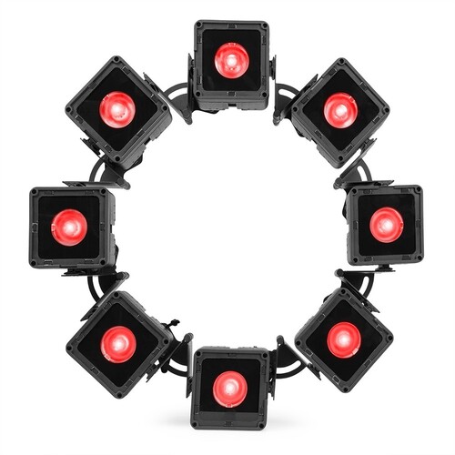 8x BeamZ KUBE20BK Linkable Outdoor
