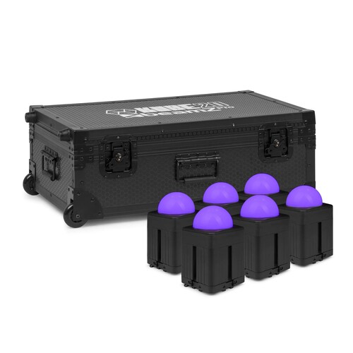 BeamZ Professional KUBE20BK uplight set