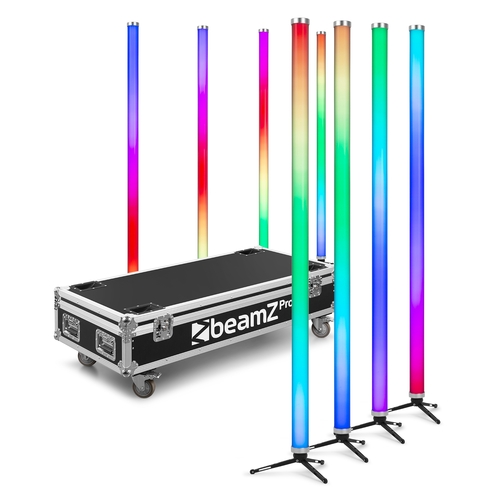 Kratos LED Tube Set RGBW in/outdoor use - Set of 8