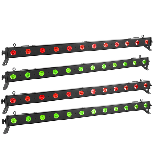LCB140 - LED Par Bar - RGBW Colour Mixing Set of 4