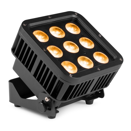 StarColor72FB Flat Flood Light 9x 5W RGBWA-UV with Battery Pack