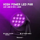 BAC334 LED Pro Par - 3 pin DMX thumbnail