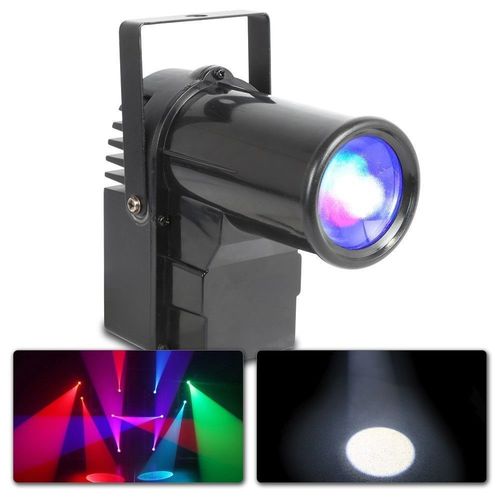 LED Pin Spot - 10 Watt 4-in-1 LED