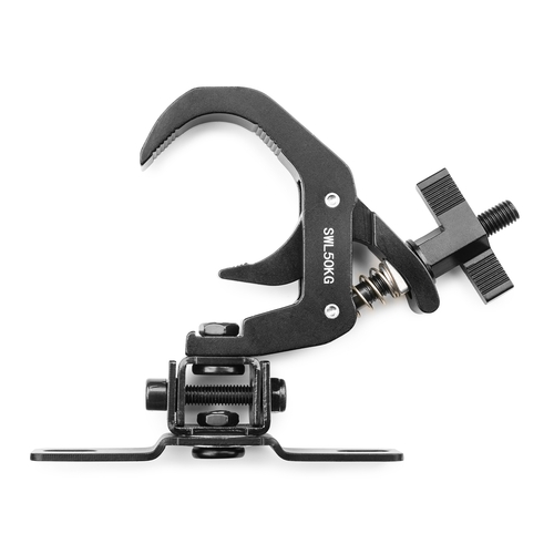 Foldable Moving Head Clamp Black