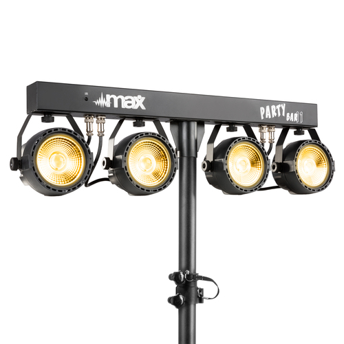 PartyBar11 4 x COB Par 20W - with Stand