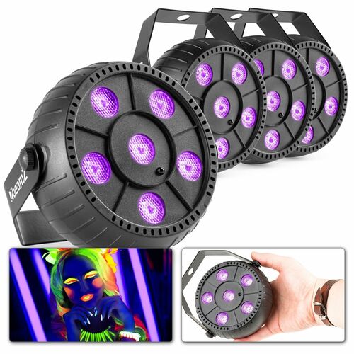 Set of 4 LED blacklight with built-in battery