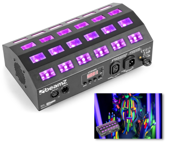 LED UV Flood Light - Blacklight with Speed Function 
