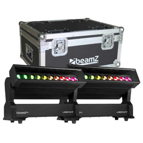 Outdoor Moving Bar with Zoom - Pair in Flightcase