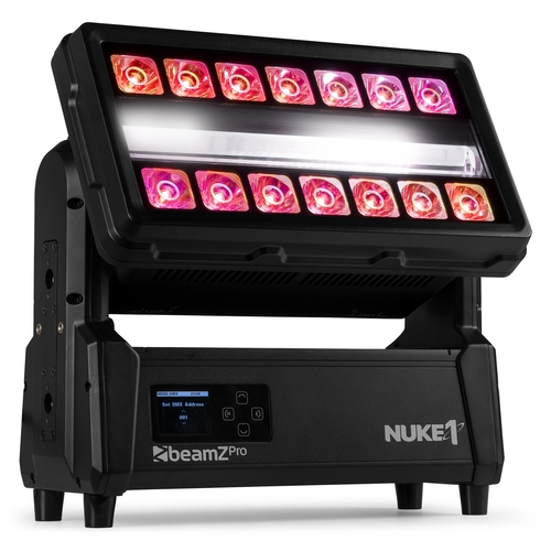 NUKE1 Motorized Strobe/Beam Outdoor