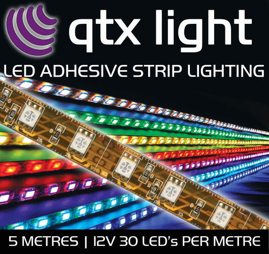 LED Tape SMD Strip - 12 Volt  30 Leds/M - B Stock See Notes