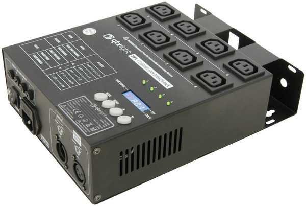 DMX Dimmer Pack - 4 Channel Output 16 Built-In Chase Programs - Sound ...