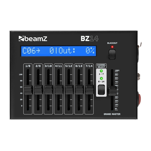 BZ14 DMX Controller 2x 7 DMX Channels