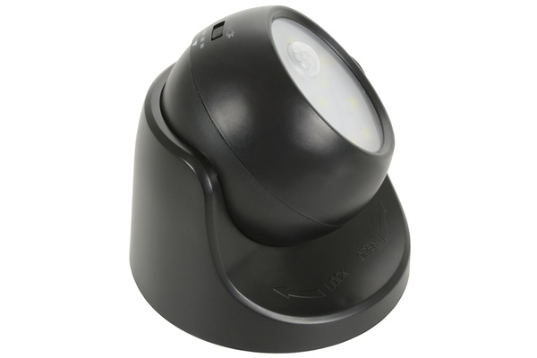 LED Motion Sensor Light Black