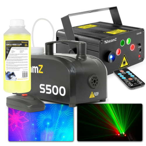 Smoke Machine and Laser Combo