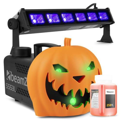 BeamZ Halloween Smoke Machine Party Set
